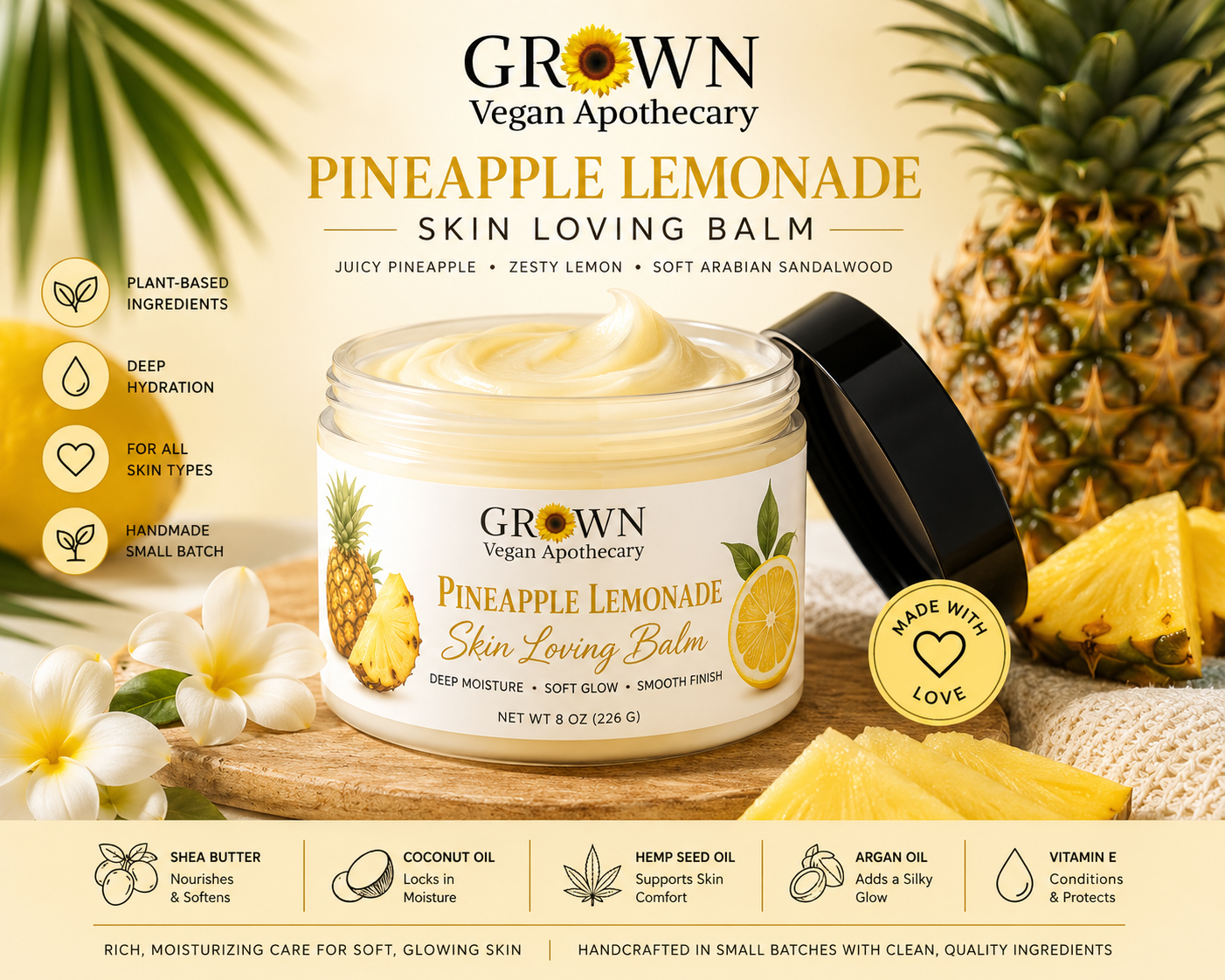 Pineapple Lemonade Skin Loving Balm