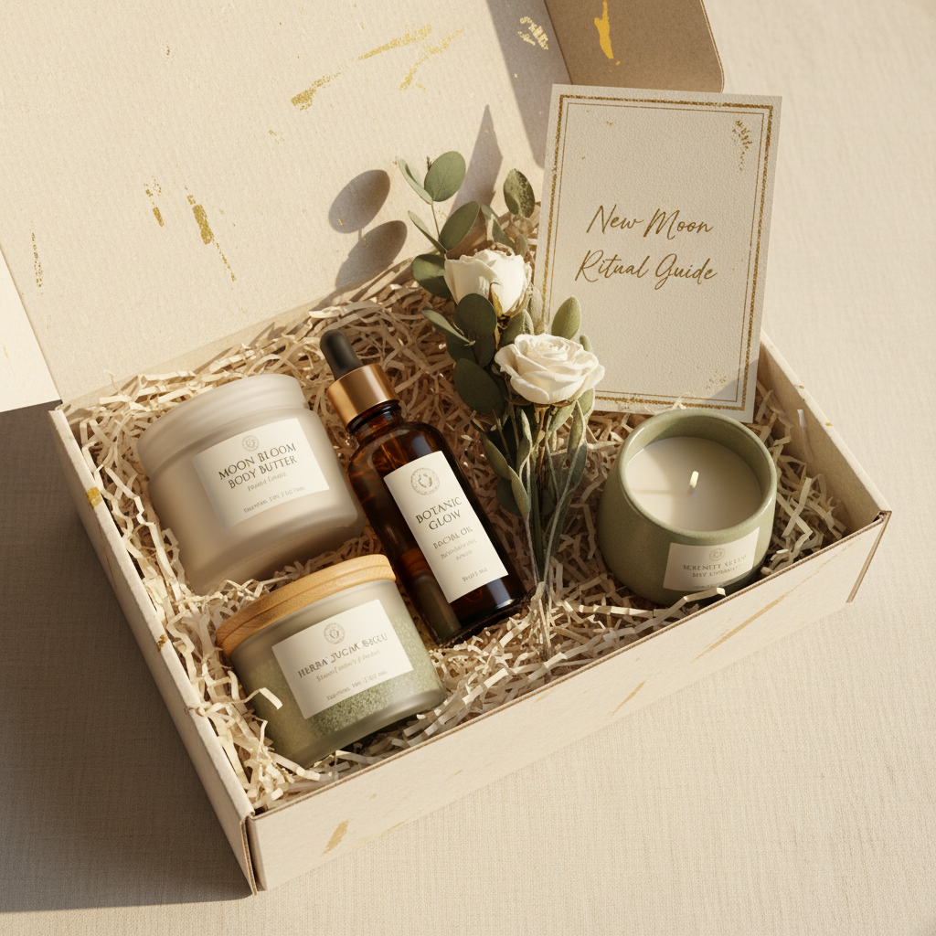 Sacred Self-Care Ritual Box by Grown Vegan Apothecary