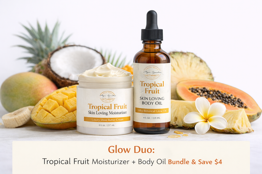 Tropical Fruit Glow Duo (Moisturizer + Body Oil)