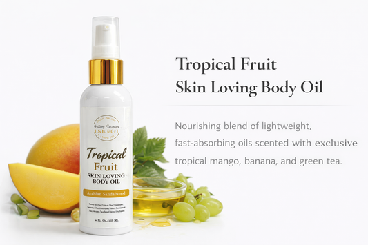 Tropical Fruit Skin Loving Body Oil (4 oz)