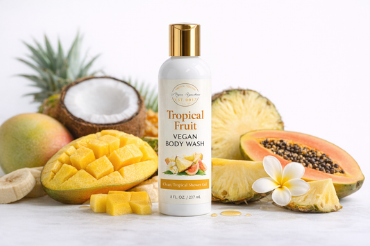 Tropical Fruit Vegan Body Wash (8 oz)