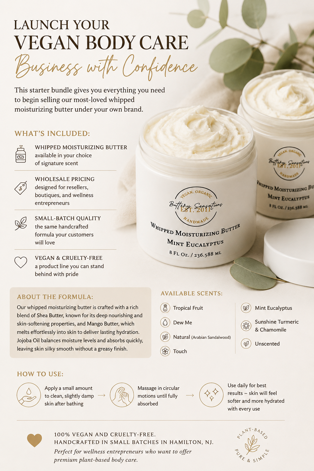 Business Bundle Starter - Whipped Moisturizing Butter