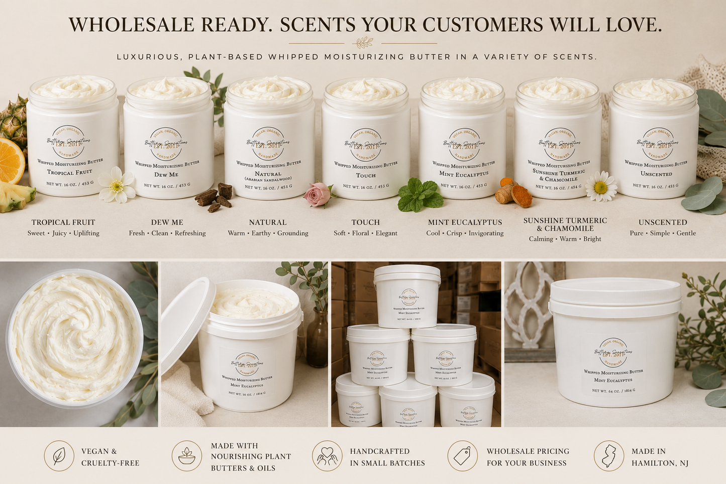 Business Bundle Starter - Whipped Moisturizing Butter