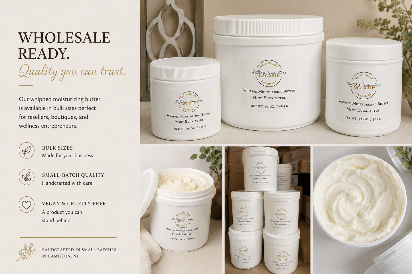 Business Bundle Starter - Whipped Moisturizing Butter