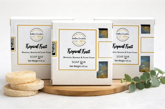 Tropical Fruit Cleansing Bar 3-PACK